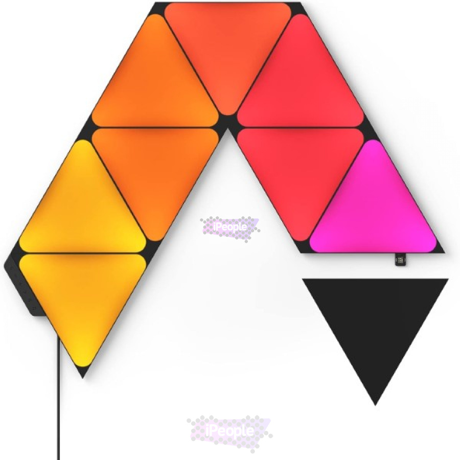 Фото Купить Световые панели Nanoleaf Shapes Triangles Smarter Kit , 9 шт по низкой цене в Москве