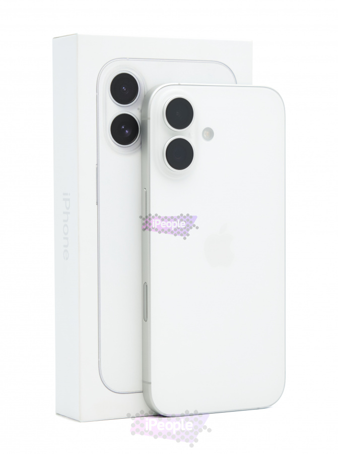 Фото Купить Apple iPhone 16 256Gb <br> White (Белый) Nano-sim + eSim по низкой цене в Москве