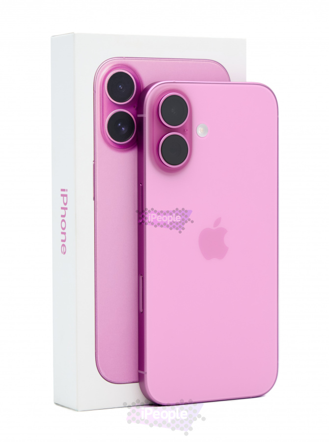 Фото Купить Apple iPhone 16 128Gb <br> Pink (Розовый) Nano-sim + eSim по низкой цене в Москве