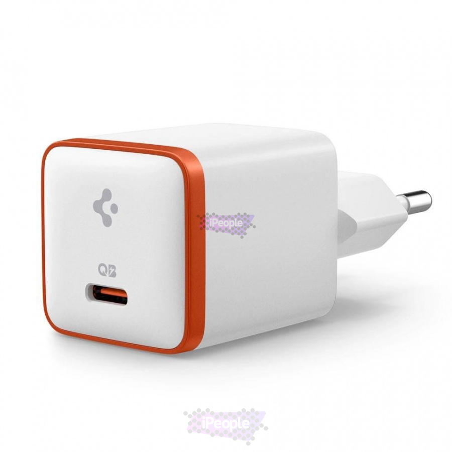 Фото Купить Сетевое зарядное устройство Spigen ArcStation 30W (Белый) по низкой цене в Москве