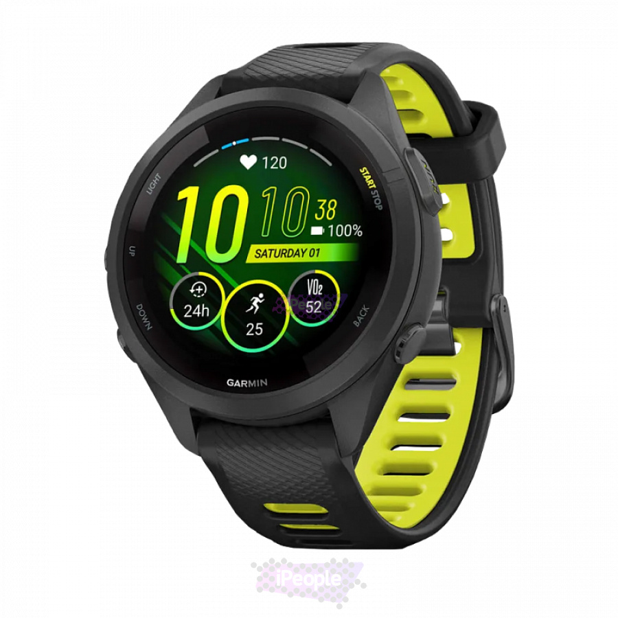 Фото Купить Умные часы Garmin Forerunner 265S Чёрный (010-02810-13) по низкой цене в Москве