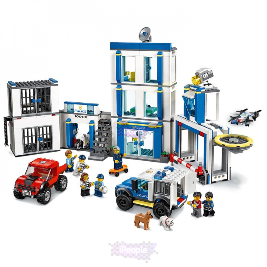 Фото Купить Конструктор LEGO City 60246 Полицейский участок по низкой цене в Москве
