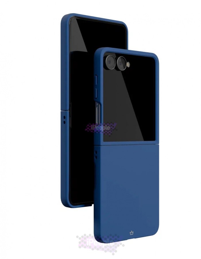 Фото Купить Чехол VLP Flex Case для Samsung Galaxy Z Flip 7 (Тёмно-синий) по низкой цене в Москве