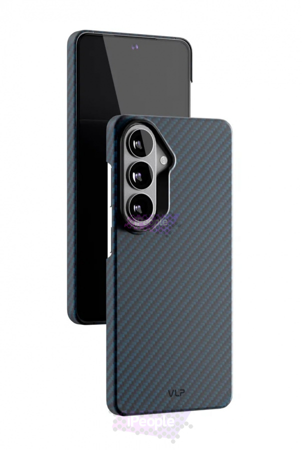 Фото Купить Чехол VLP Kevlar Case для Samsung Galaxy S26 (Синий) по низкой цене в Москве
