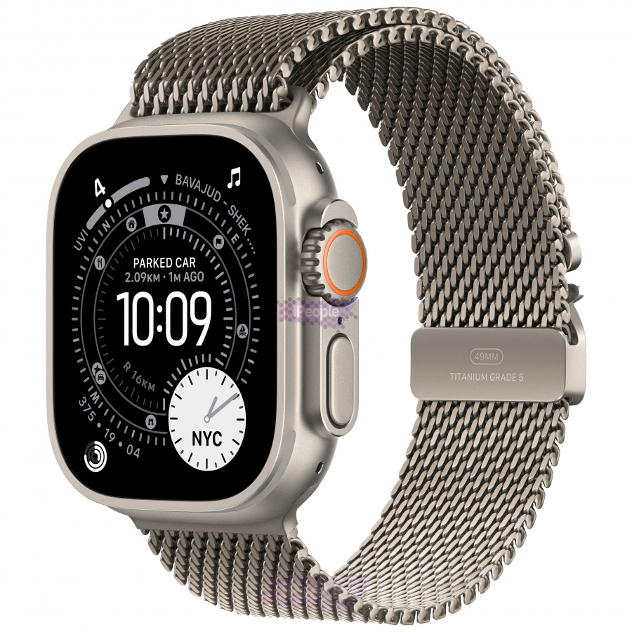 Фото Купить Apple Watch Ultra 3 <br>49 мм «Natural Titanium» Case with Natural Titanium Milanese Loop M по низкой цене в Москве