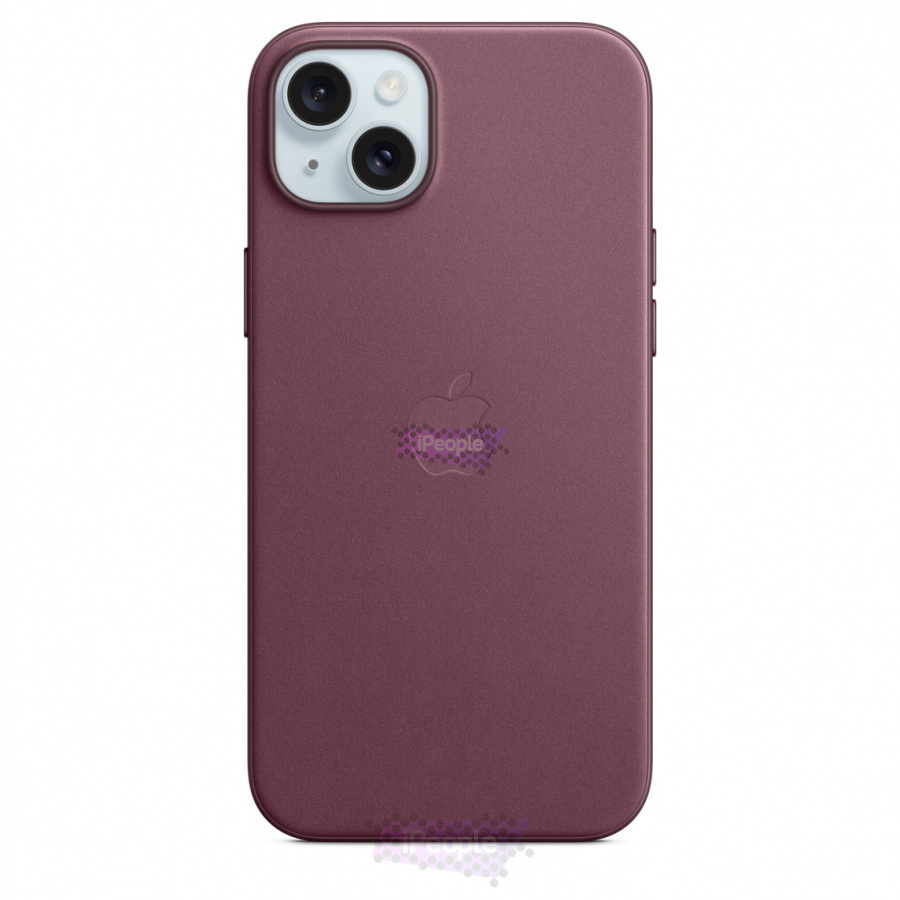 Фото Купить Чехол Apple FineWoven Case with MagSafe для iPhone 15 Plus MT4A3 (Малиновый) по низкой цене в Москве