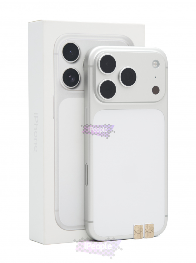 Фото Купить Apple iPhone 17 Pro 256Gb <br> Silver (Серебристый) Nano-Sim + Nano-Sim по низкой цене в Москве