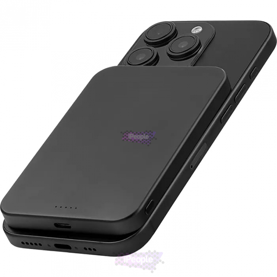 Фото Внешний аккумулятор uBear Slide MagSafe 5000 mAh (Чёрный), Чёрный