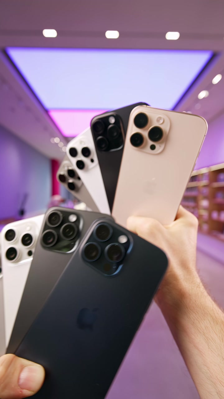 Цвета iPhone 16 Pro Max VS цвета iPhone 15 Pro Max