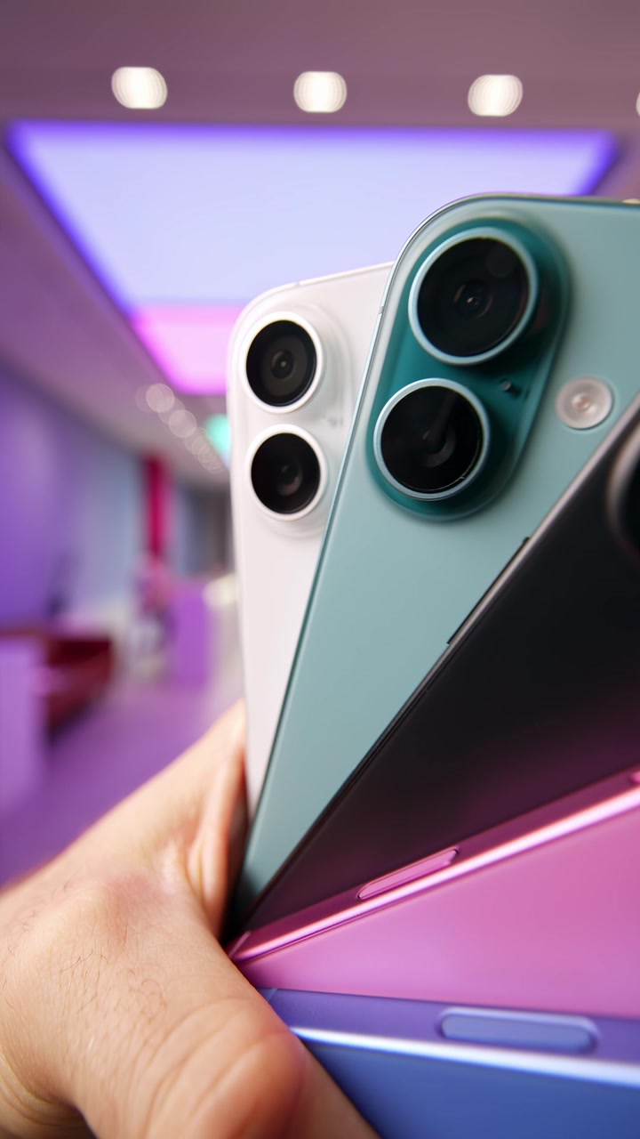 Все цвета iPhone 16