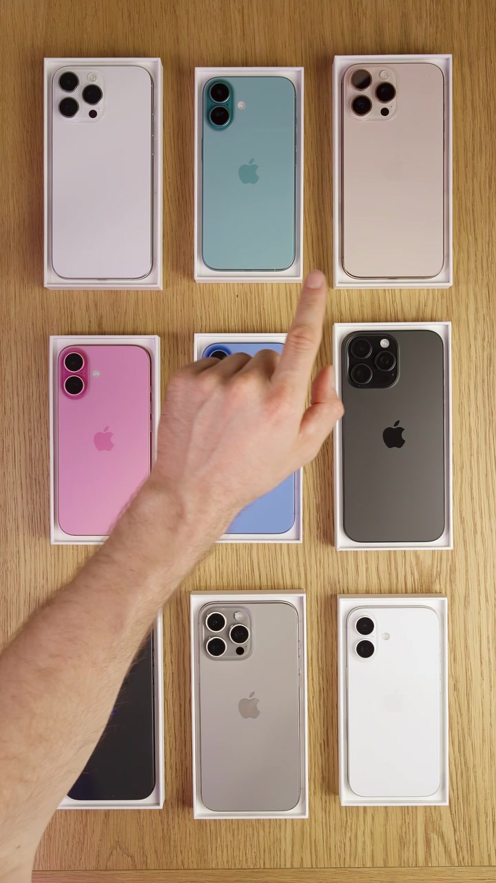 Помогите выбрать цвет iPhone 16