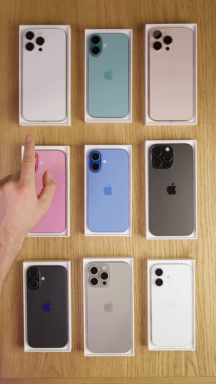 Помогите выбрать цвет iPhone 16