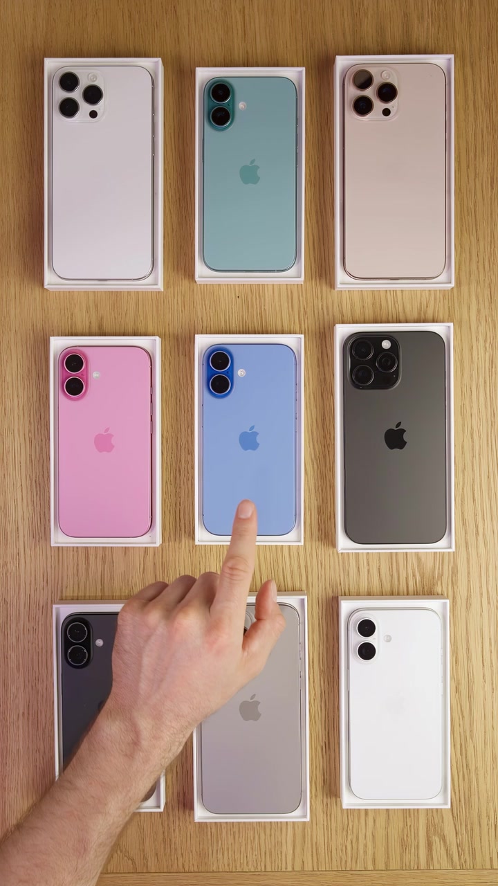 Помогите выбрать цвет iPhone 16
