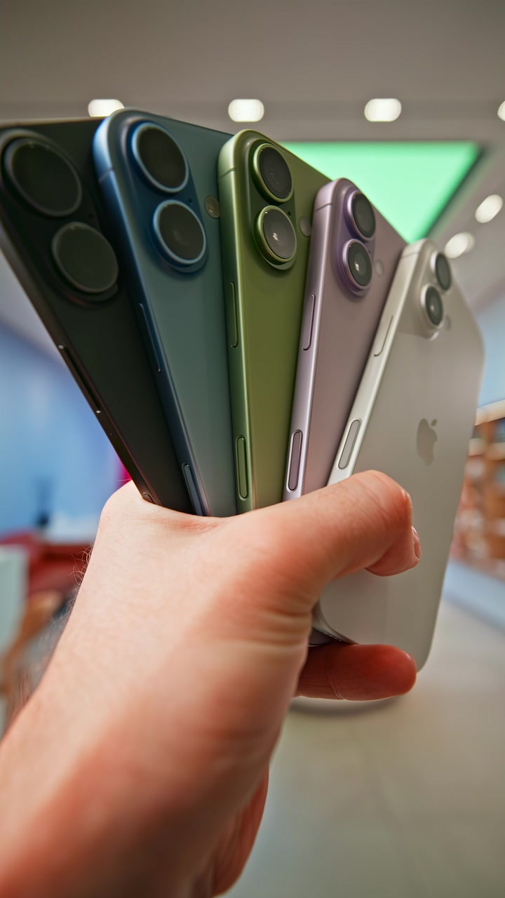 Все цвета iPhone 17