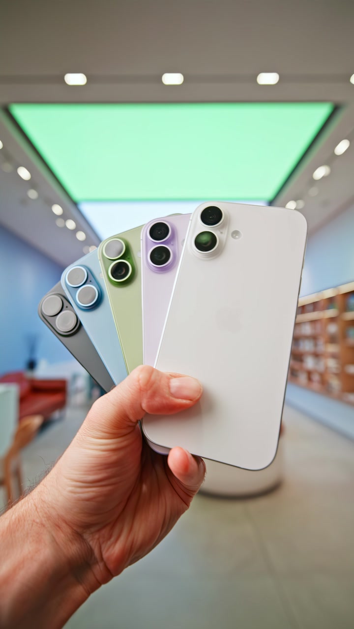 Все цвета iPhone 17
