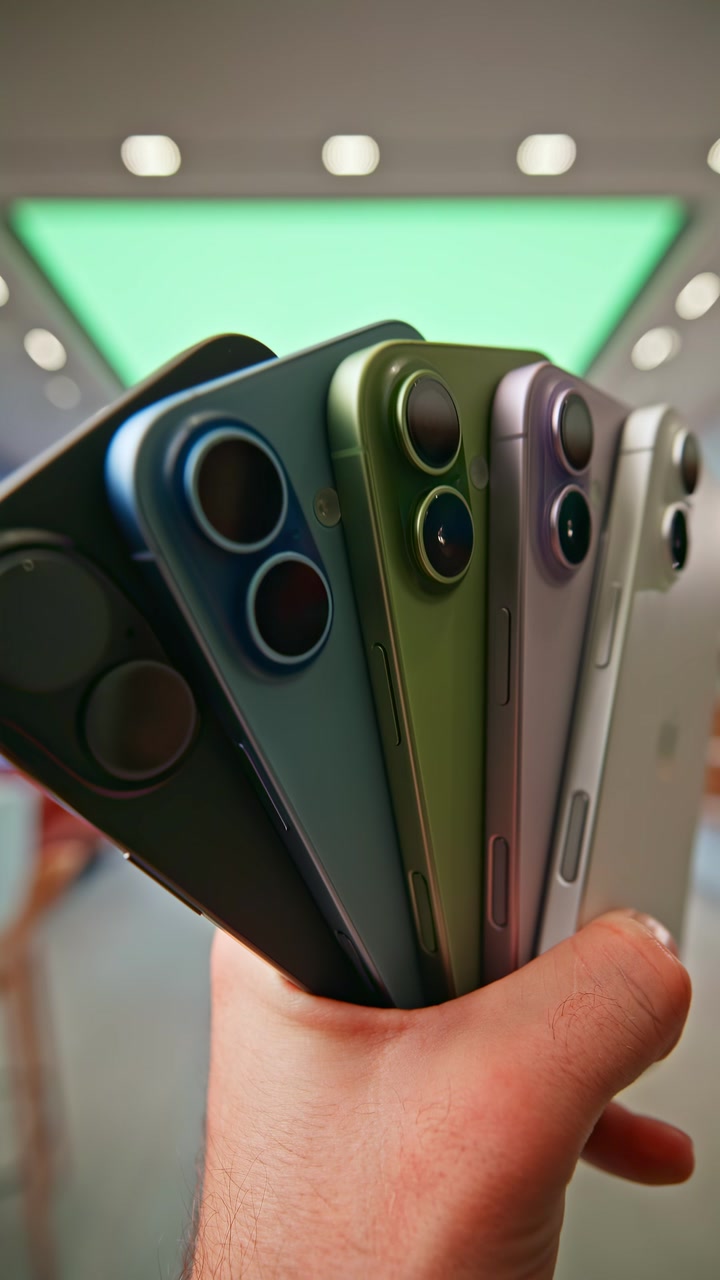 Все цвета iPhone 17