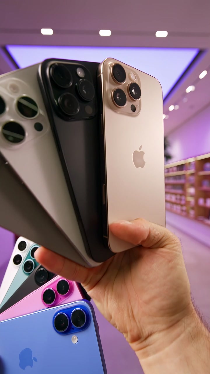 iPhone 16 Pro Max и iPhone 16