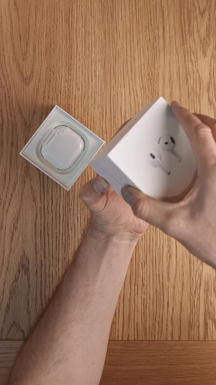 Распаковка AirPods 4 и 4 ANC