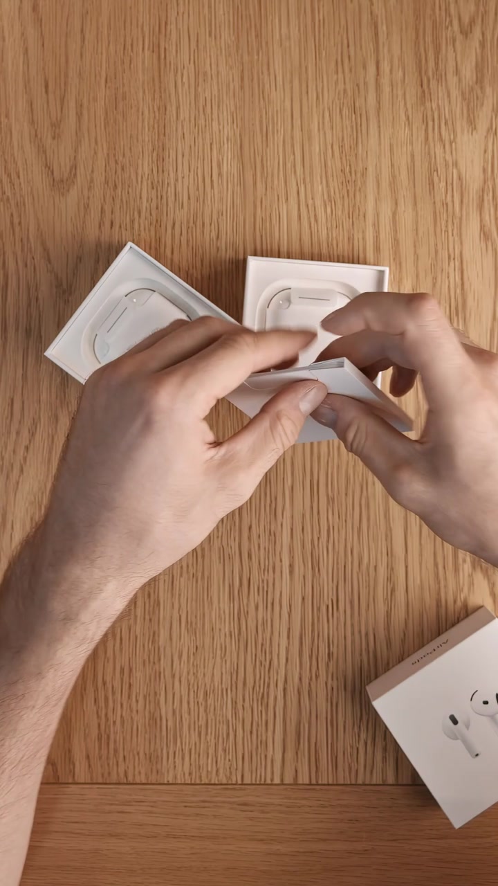 Распаковка AirPods 4 и 4 ANC