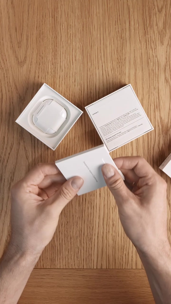 Распаковка AirPods 4 и 4 ANC