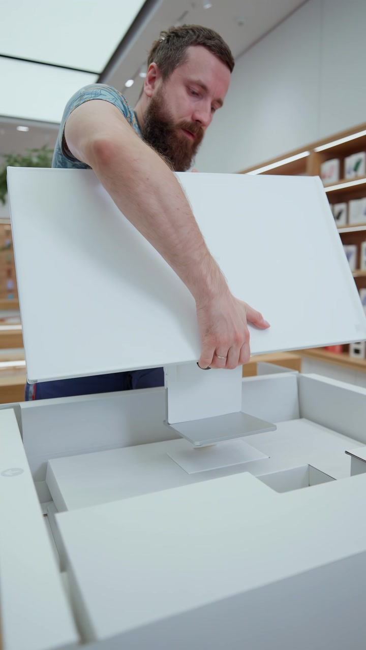 Распаковка нового Apple Studio Display