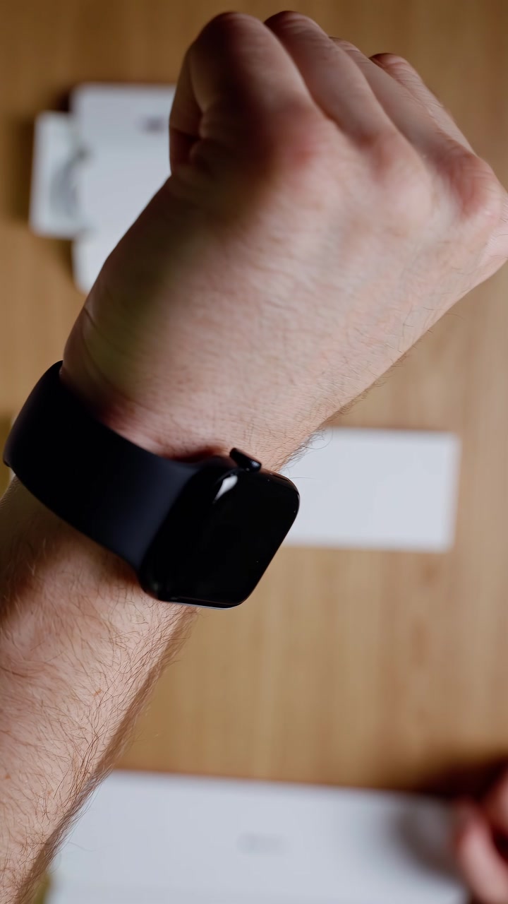 Распаковка Apple Watch SE 2 40mm Sport Band