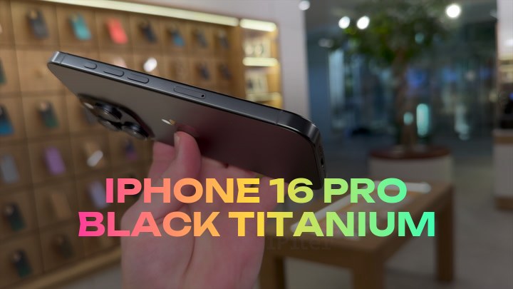 iPhone 16 Pro Black Titanium
