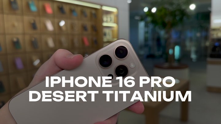 iPhone 16 Pro Desert Titanium
