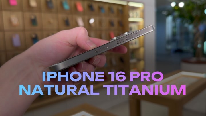 iPhone 16 Pro Natural Titanium
