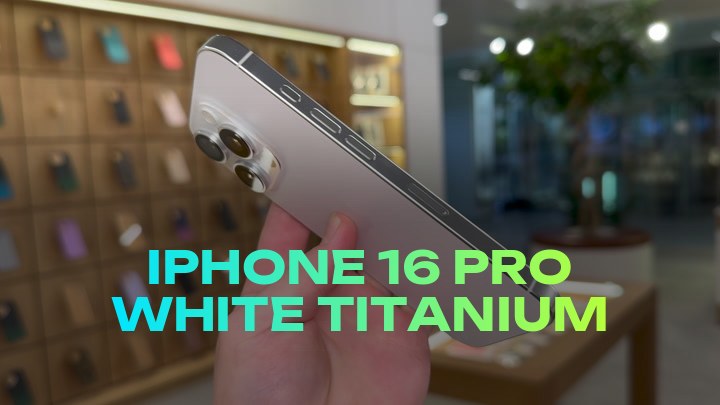 iPhone 16 Pro White Titanium
