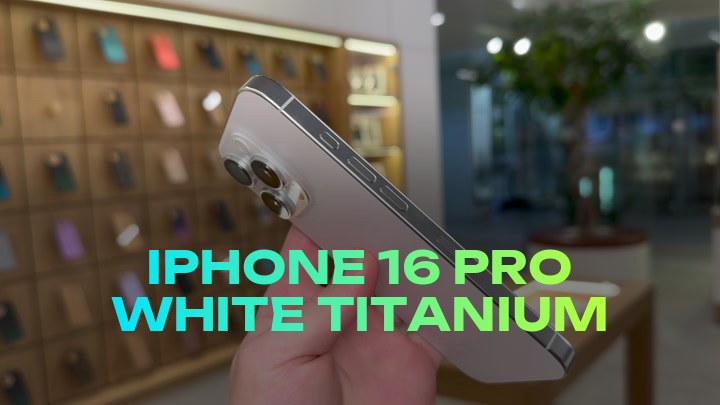 iPhone 16 Pro White Titanium