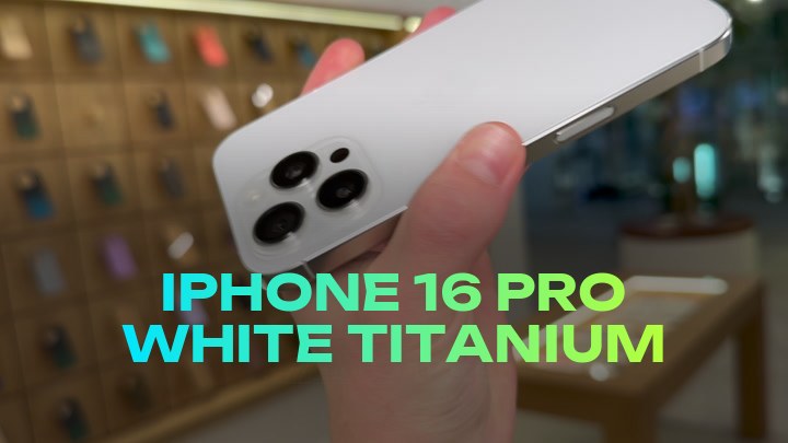 iPhone 16 Pro White Titanium