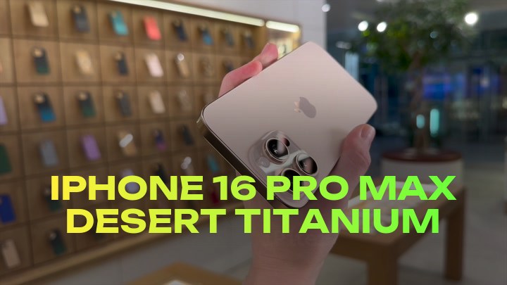 iPhone 16 Pro Max Desert Titanium