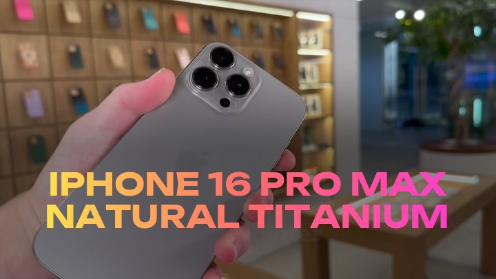 iPhone 16 Pro Max Natural Titanium