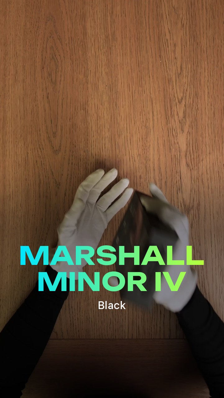 Marshall Minor IV (Black)