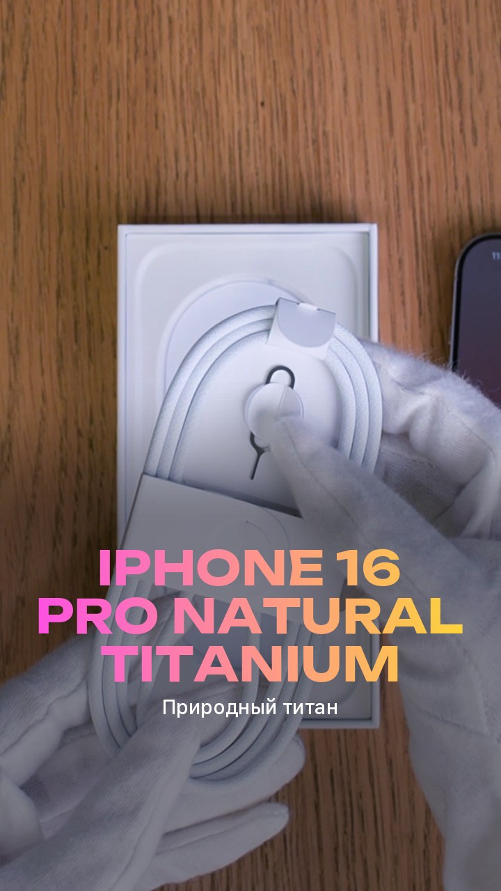 Apple iPhone 16 Pro Natural Titanium (Природный титан)