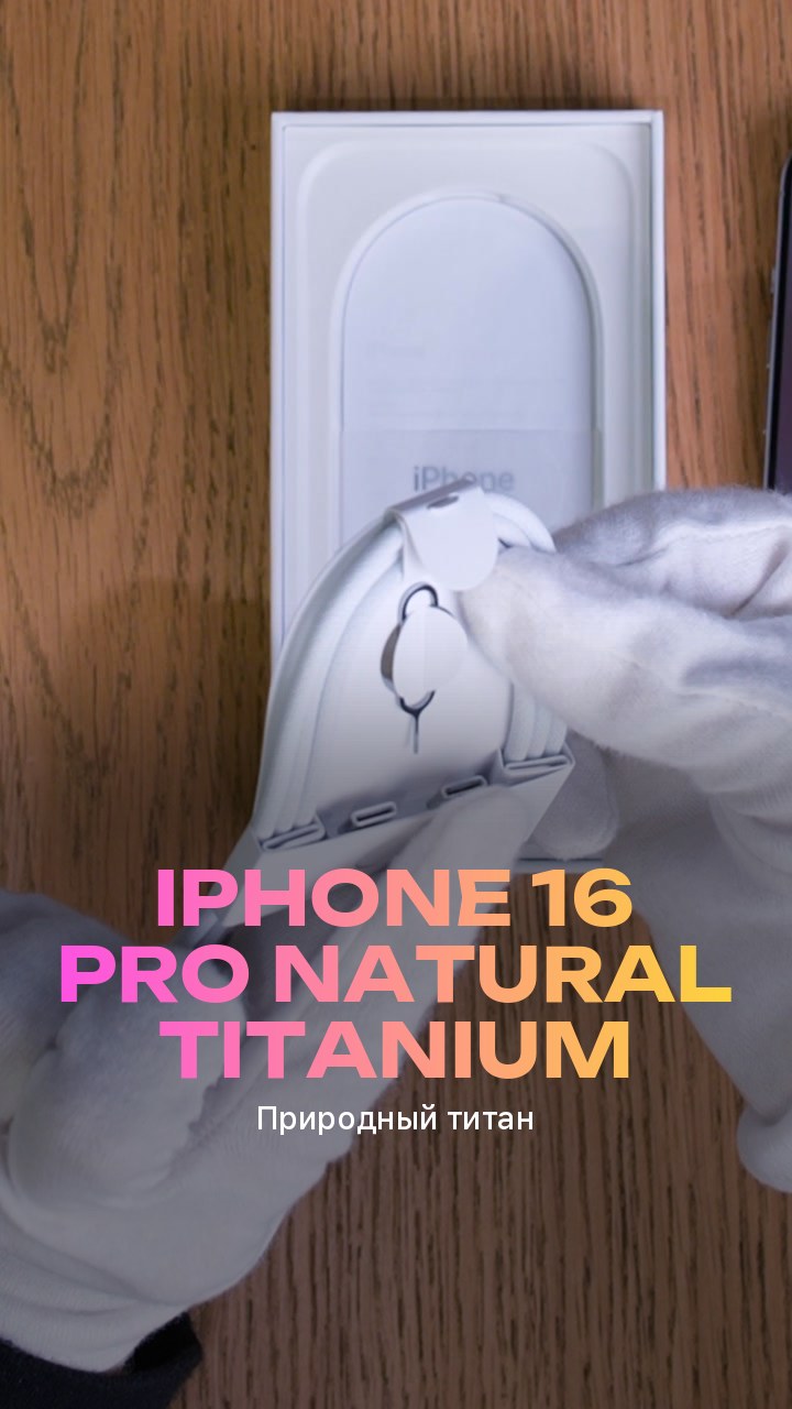 Apple iPhone 16 Pro Natural Titanium (Природный титан)