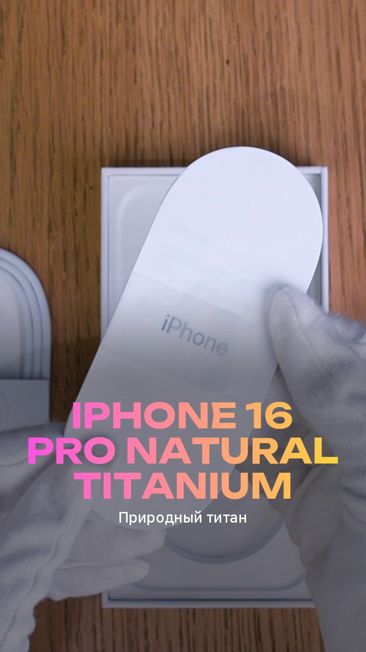 Apple iPhone 16 Pro Natural Titanium (Природный титан)