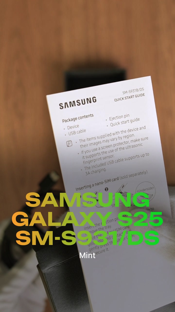 Смартфон Samsung Galaxy S25 5G (Mint) SM-S931/DS