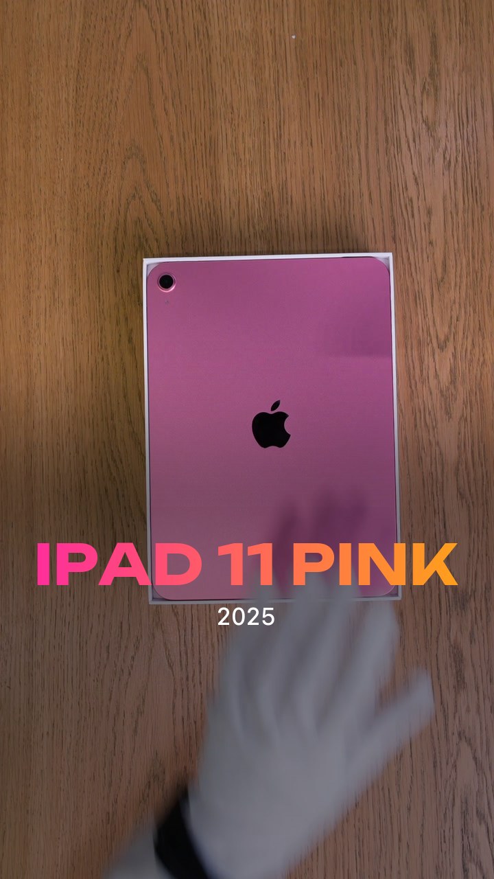 Apple iPad 11 (2025) Wi-Fi Pink (Розовый)