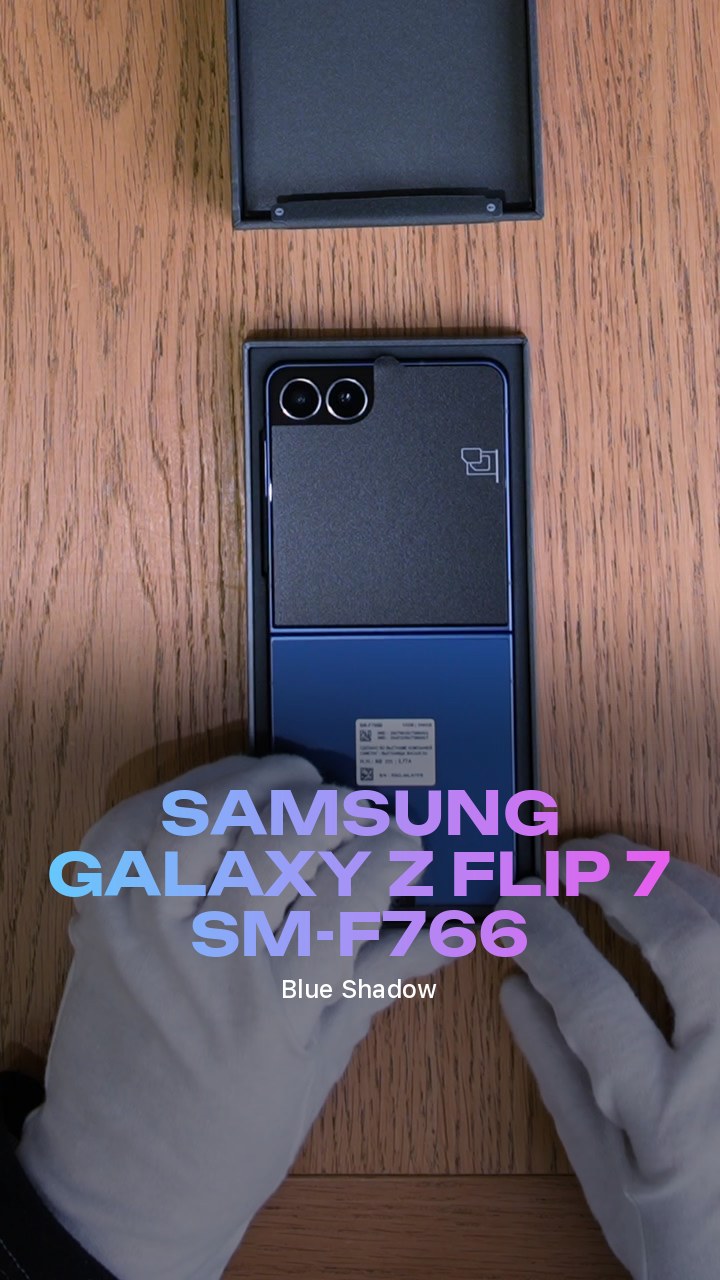 Смартфон Samsung Galaxy Z Flip 7 (Blue Shadow) SM-F766 (Nano-sim + eSim)