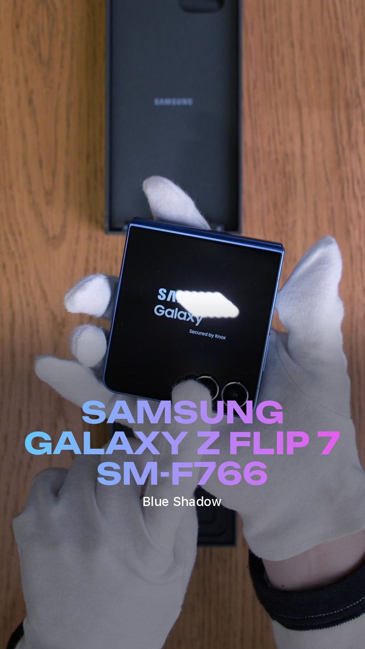 Смартфон Samsung Galaxy Z Flip 7 (Blue Shadow) SM-F766 (Nano-sim + eSim)