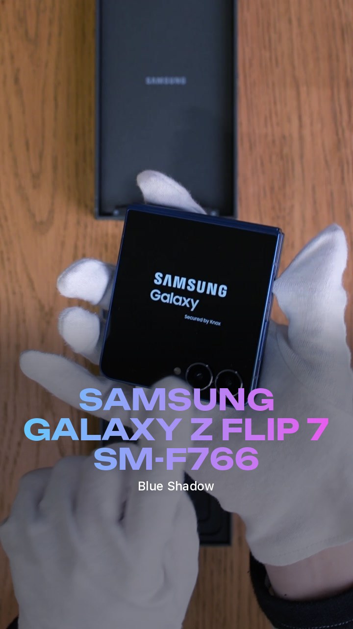 Смартфон Samsung Galaxy Z Flip 7 (Blue Shadow) SM-F766 (Nano-sim + eSim)