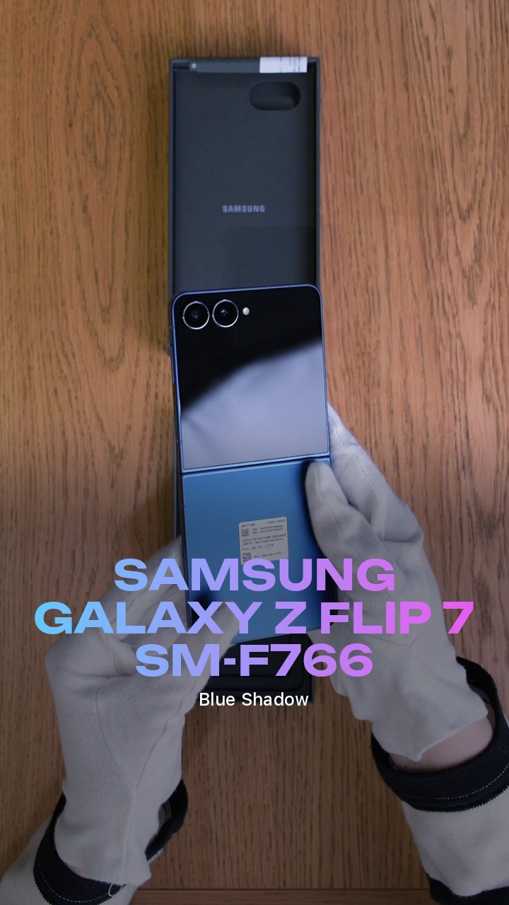 Смартфон Samsung Galaxy Z Flip 7 (Blue Shadow) SM-F766 (Nano-sim + eSim)