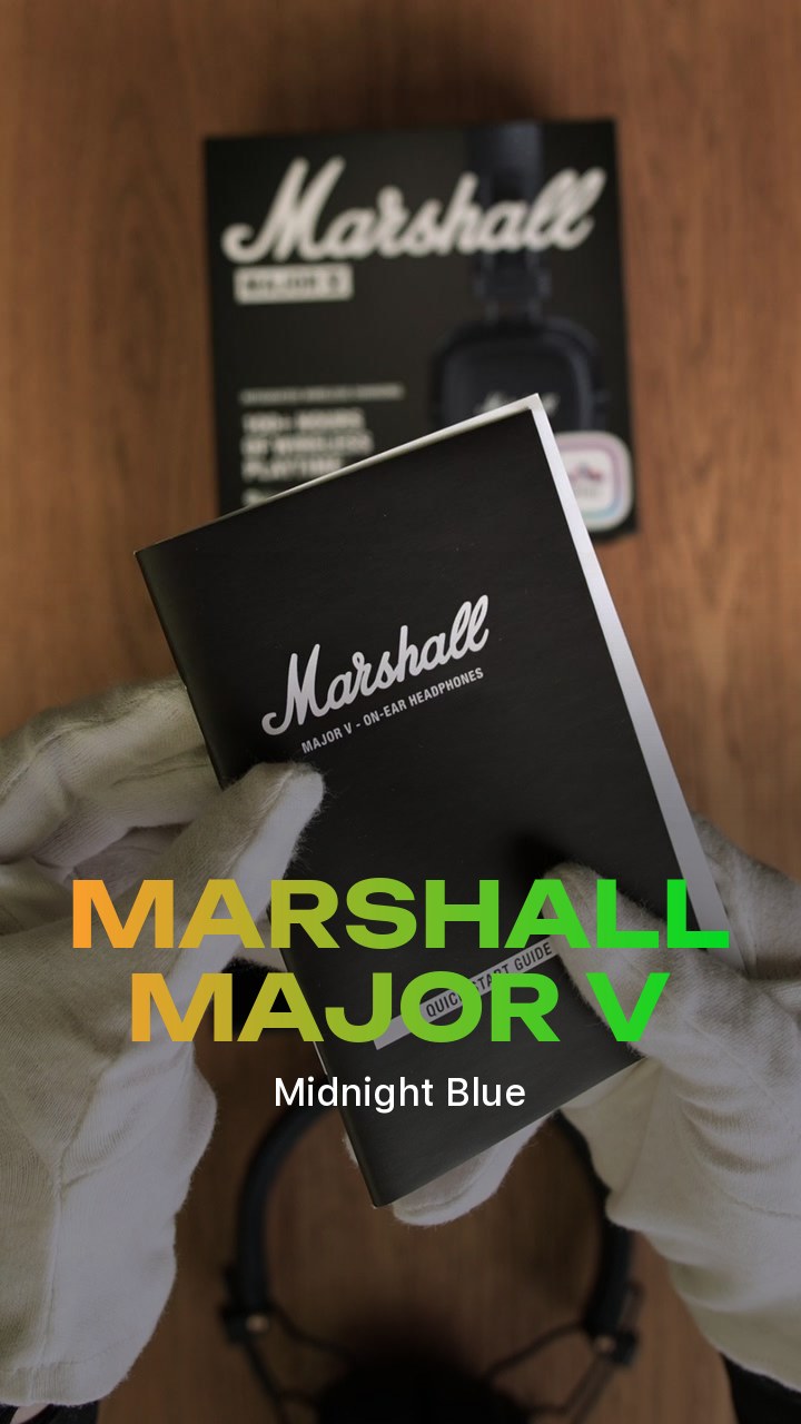Marshall Major V (Midnight Blue)