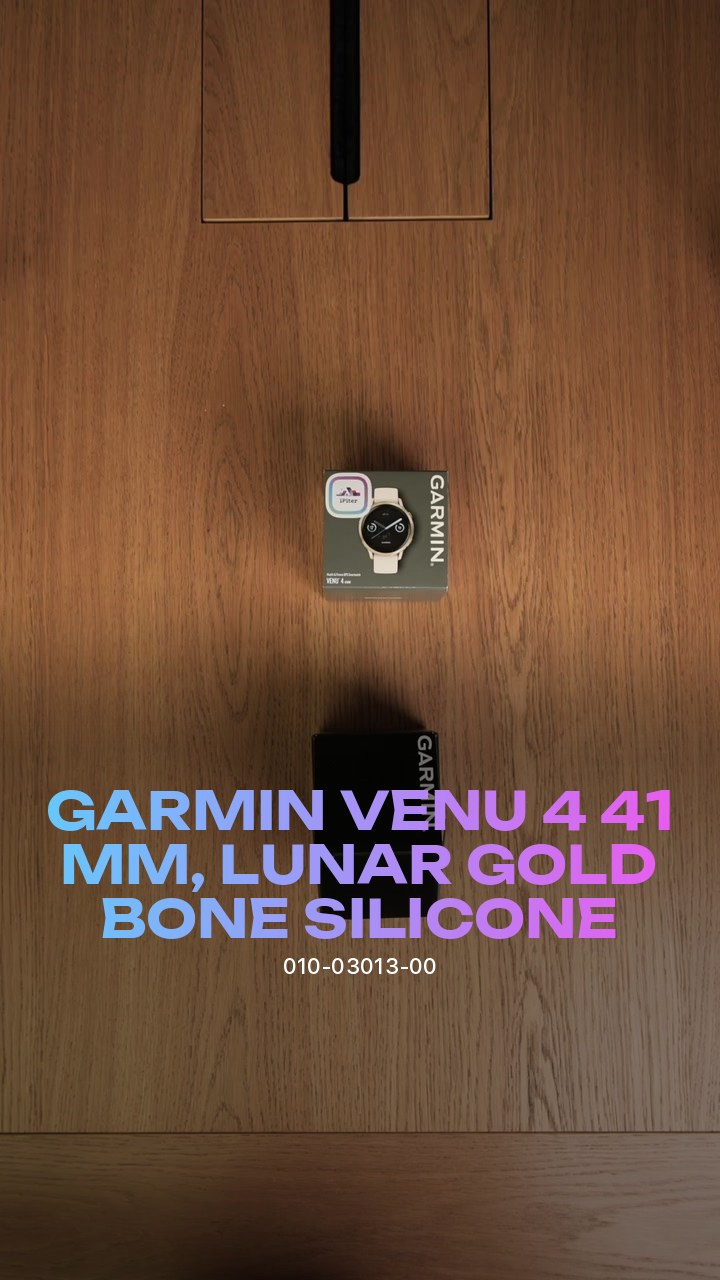 Garmin Venu 4 41 мм, Lunar Gold / Bone Silicone (010-03013-00)