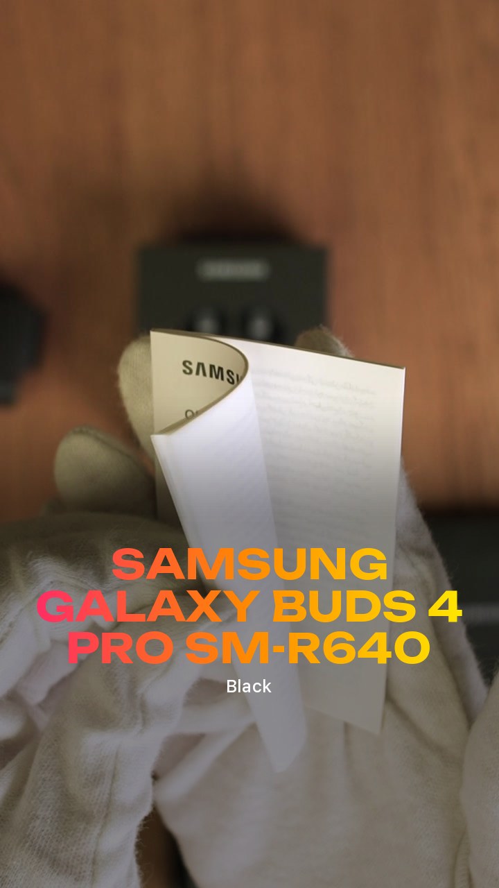 Samsung Galaxy Buds 4 Pro (Black) SM-R640