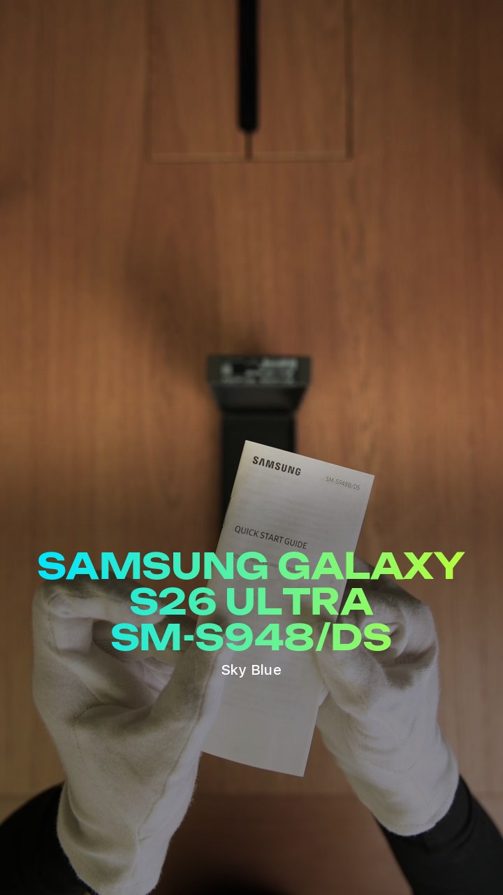 Samsung Galaxy S26 Ultra (Sky Blue) SM-S948/DS (Dual Nano-sim + eSim)