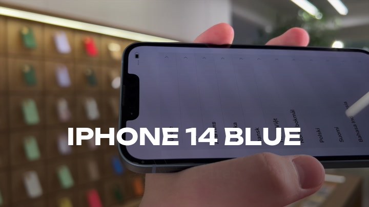 iPhone 14 Blue