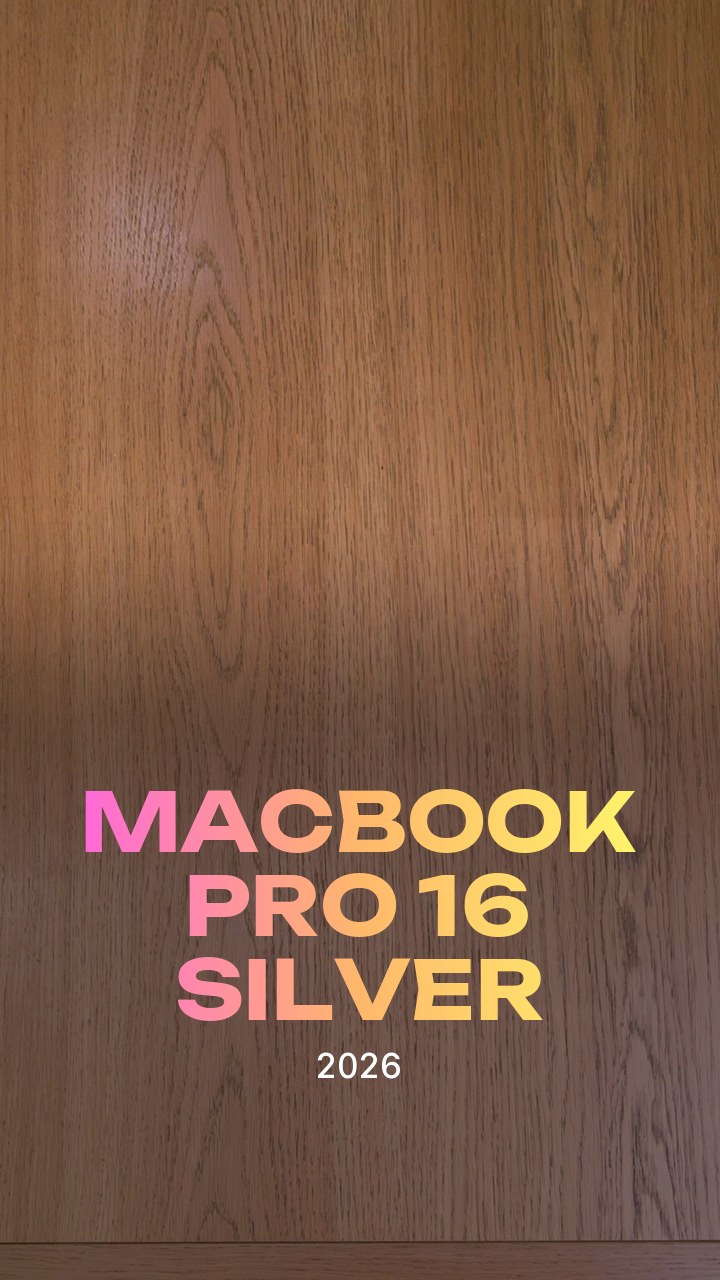 Apple MacBook Pro 16 (2026) Silver